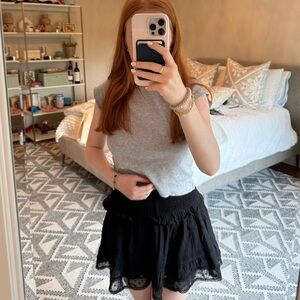 Katie J NYC Black Skirt